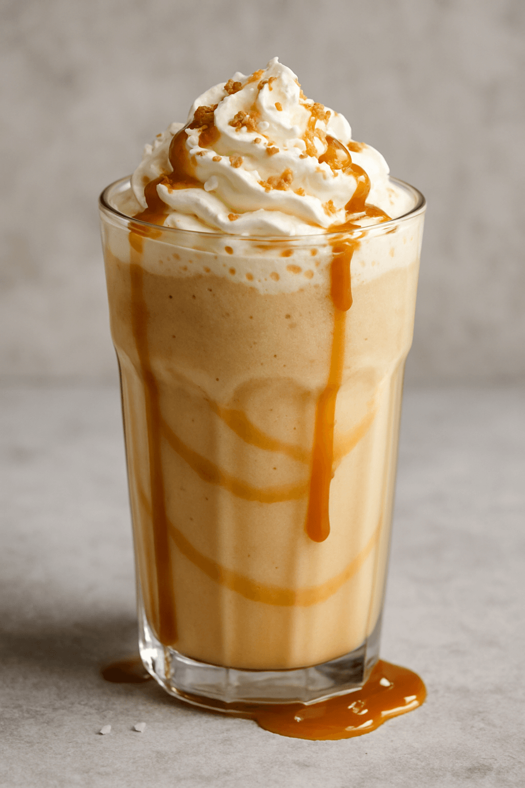 Karamel milkshake